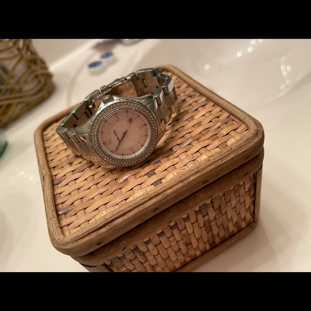 Micheal Kors silver watch